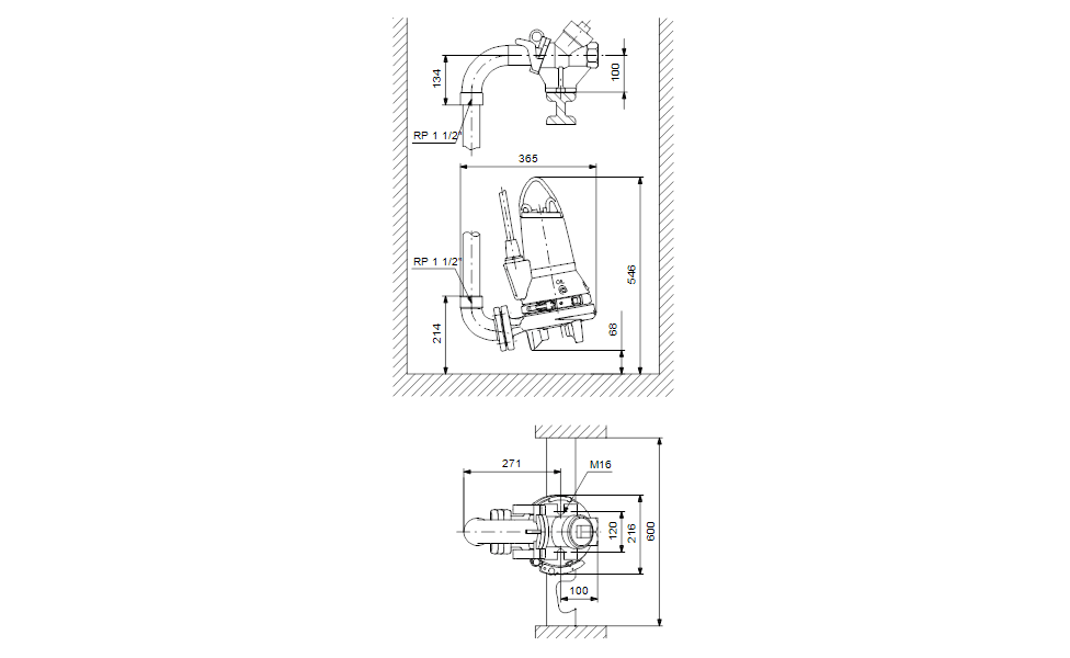 Grundfos SEG.40.12.2.50B Parçalayıcı Bıçaklı Dalgıç Pompa